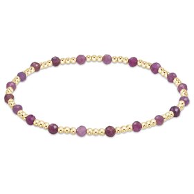 ENewton eGirl Gold Sincerity 3mm Bracelet