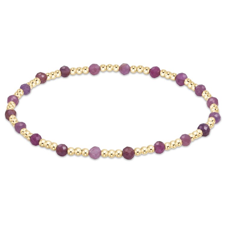 ENewton eGirl Gold Sincerity 3mm Bracelet