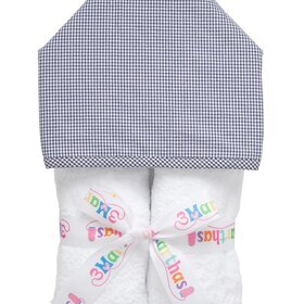 3 Marthas 3 Marthas Hooded Towel - Small Check