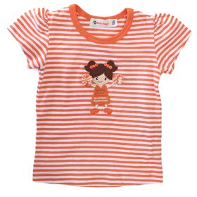 Luigi Kids Striped Cheerleader Shirt
