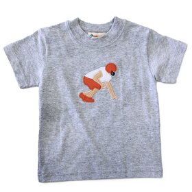 Luigi Kids Grey w/Orange Lineman Shirt