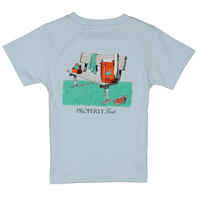 Properly Tied Periwinkle Halftime SS Shirt