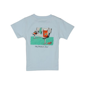 Properly Tied Periwinkle Halftime SS Shirt