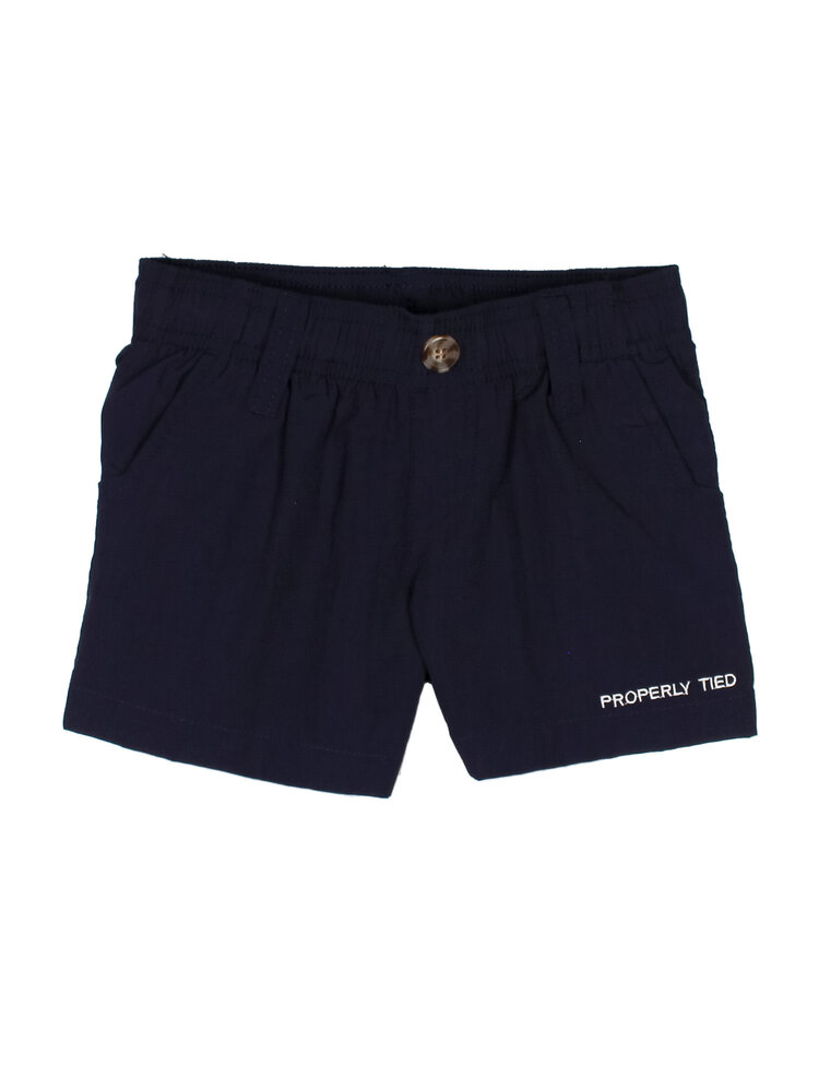 Properly Tied Navy Mallard Shorts