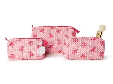 Two's Company Monkey Printed Pouch