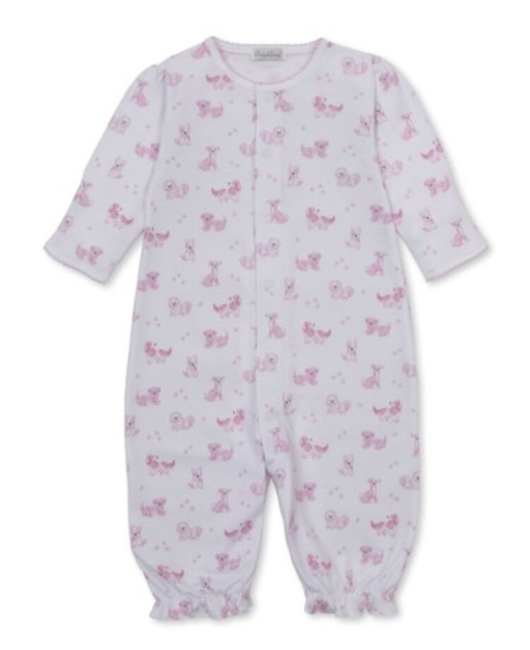 Kissy Kissy Puppy Paws Pink Converter Gown