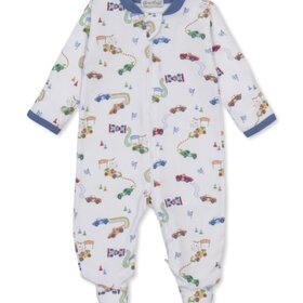 Kissy Kissy Grand Prix Raceway Zip Footie