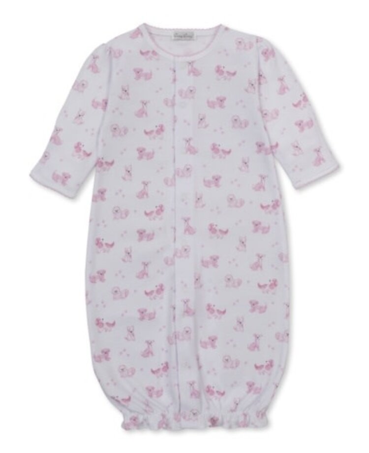 Kissy Kissy Puppy Paws Pink Converter Gown