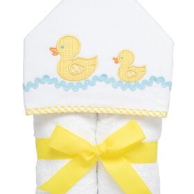 3 Marthas 3 Martha's Hooded Towel - Yellow Duck