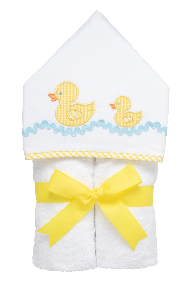 3 Marthas 3 Martha's Hooded Towel - Yellow Duck