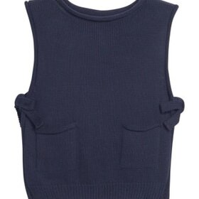 Little English | BISBY Sweater Vest - Navy