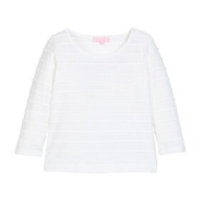 Bisby Essential Tee - White Scallop