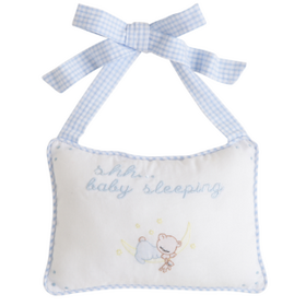Little English Baby Sleeping Door Pillow