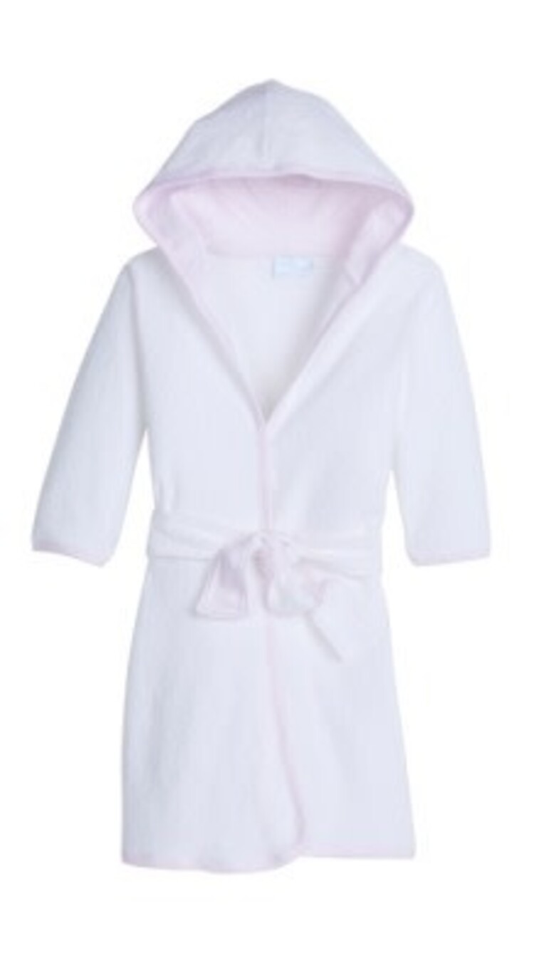 Little English Terry Stripe Robe