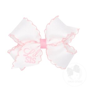 Wee Ones Lil Sis Moonstitch Bow