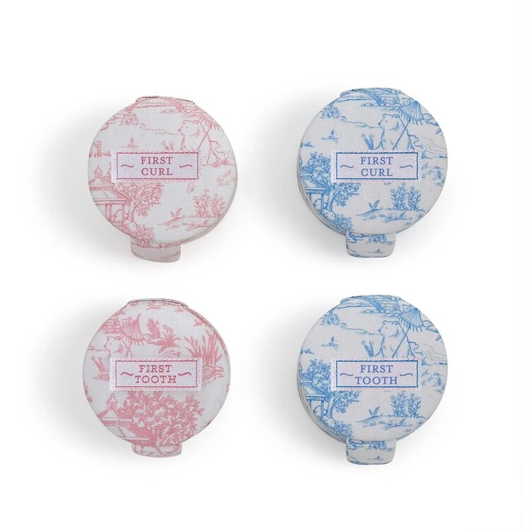Two's Company Animal Toile Keepsake Box Set