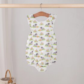 Nola Tawk Tennessee Mascot Mania Bubble Romper