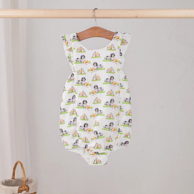 Nola Tawk Tennessee Mascot Mania Bubble Romper