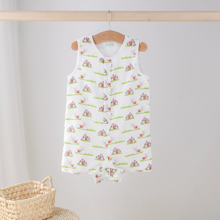 Nola Tawk Mascot Mania Geargia Muslin Shortall