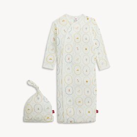 Magnetic  Me Nursey Magic Cream Gown Set