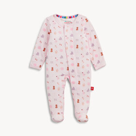Magnetic  Me Pink Nursey Nostalgia Footie