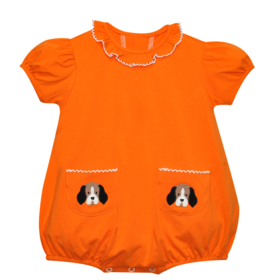 Remember Nguyen Orange Knit Hound Dog Bubble
