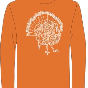 Mustard & Ketchup Burnt Orange LS Turkey Shirt