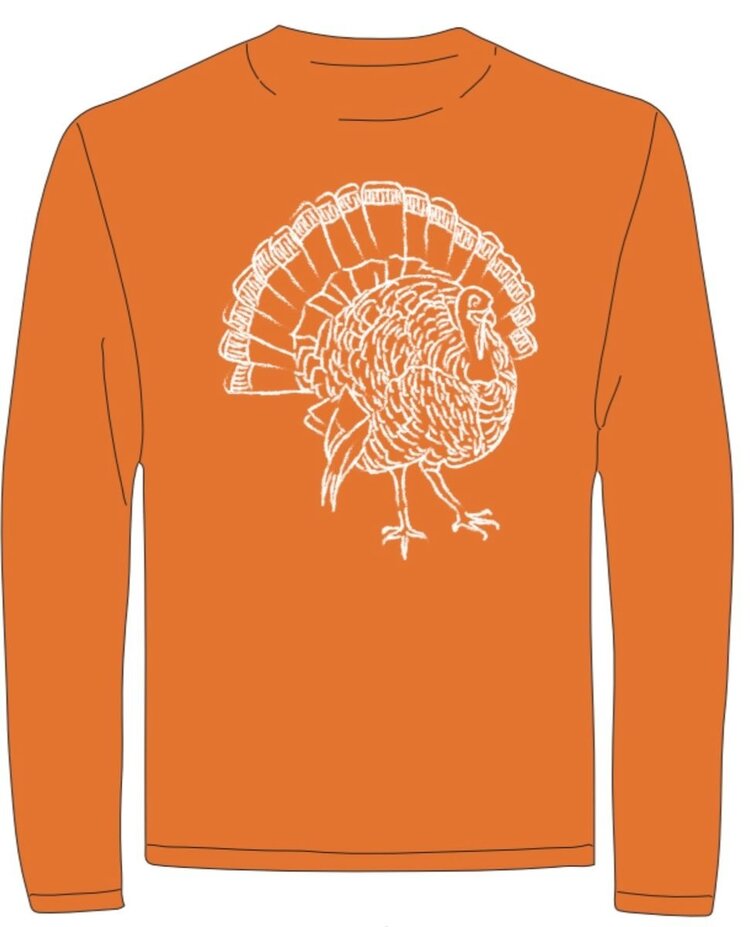 Mustard & Ketchup Burnt Orange LS Turkey Shirt