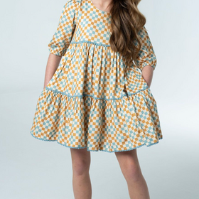 Briton Court Muted Taupe Quinn Dress