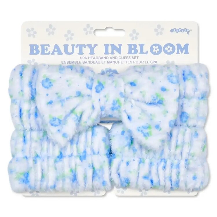 Iscream Blue Ditsy Spa Set