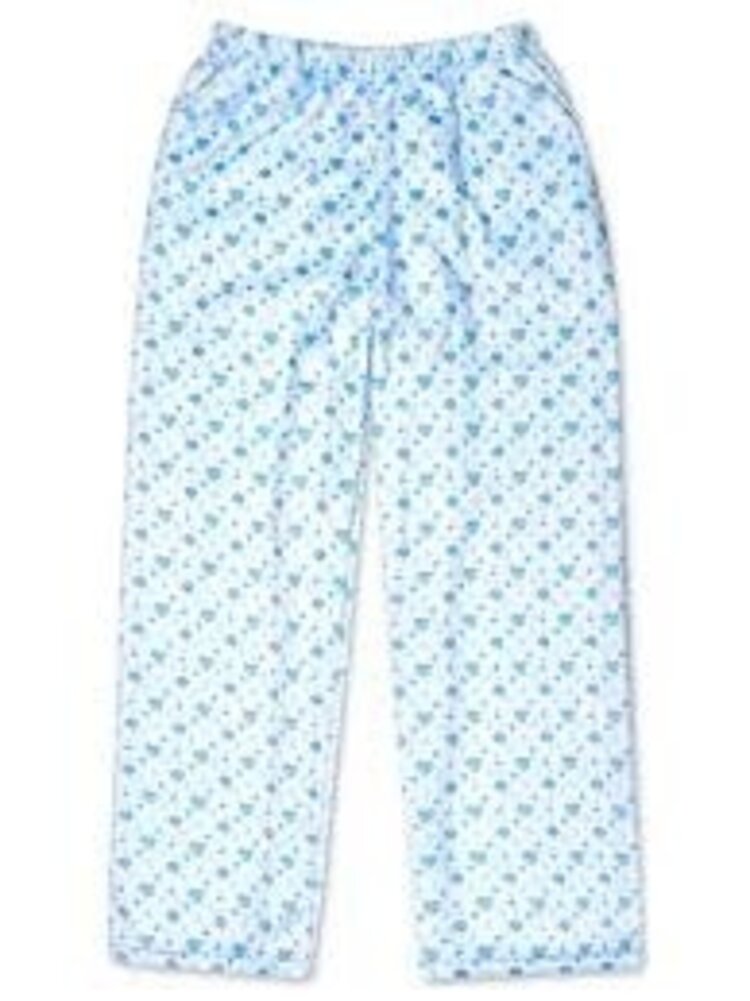 Iscream Blue Ditsy Plush Pants