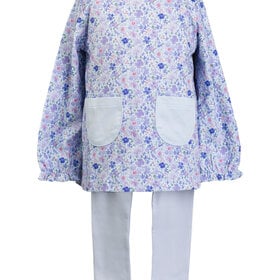 Proper Peony Iris Garden LS Tunic Set