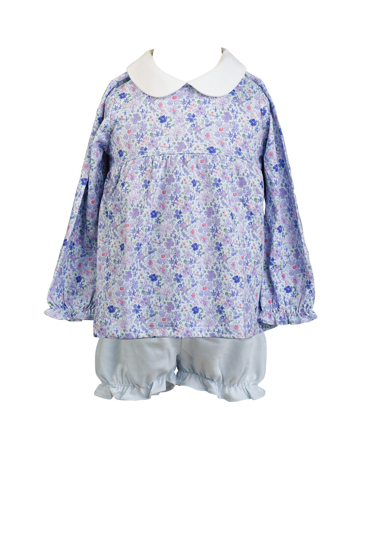 Proper Peony Iris Garden LS Bloomer Set