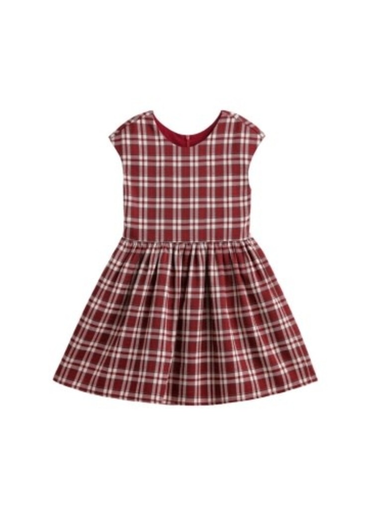 Mabel and Honey HOLIDAY PLAID DRESS