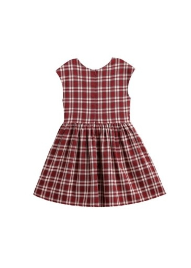Mabel and Honey HOLIDAY PLAID DRESS