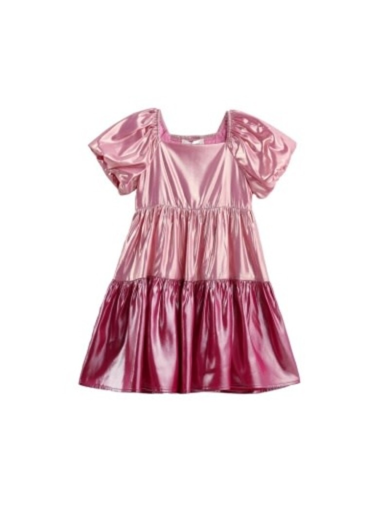 Mabel and Honey Pink Berry Blush Dress