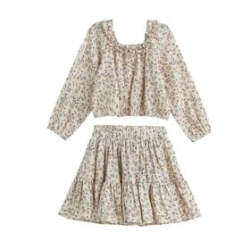 Mabel and Honey Red Autumn Breeze Two Piece Set