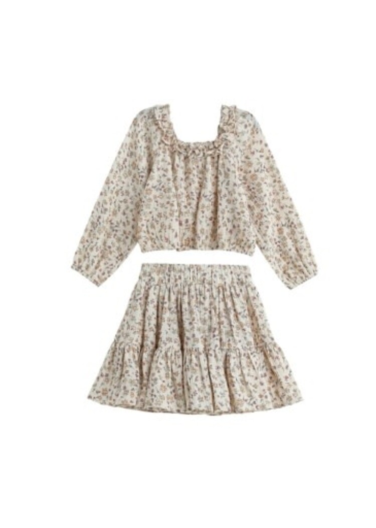 Mabel and Honey Red Autumn Breeze Two Piece Set