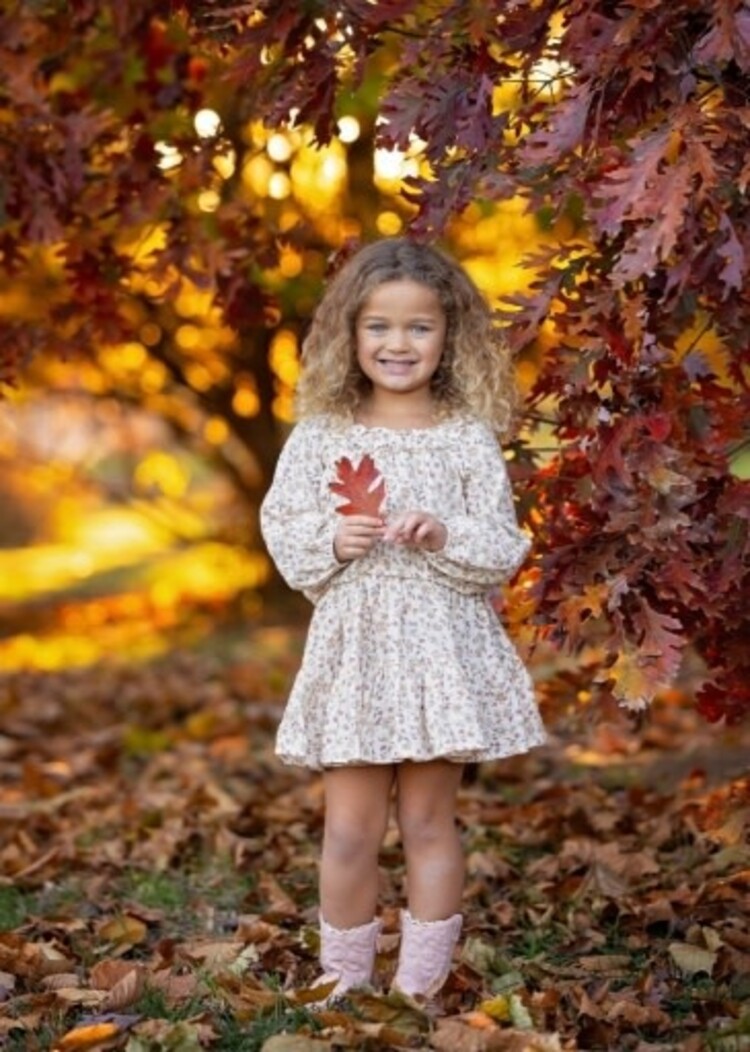 Mabel and Honey Red Autumn Breeze Two Piece Set
