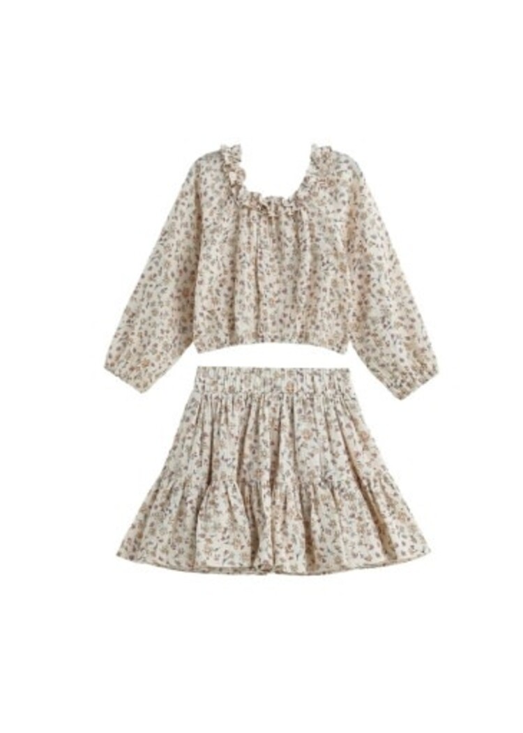 Mabel and Honey Red Autumn Breeze Two Piece Set