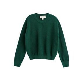 Mabel and Honey Green Evergreen Sweater