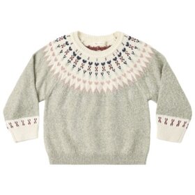 Rylee + Cru LLC Sage Fair Isle Sweater