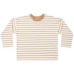 Rylee + Cru LLC Fawn Stripe Camden Long Sleeve Tee