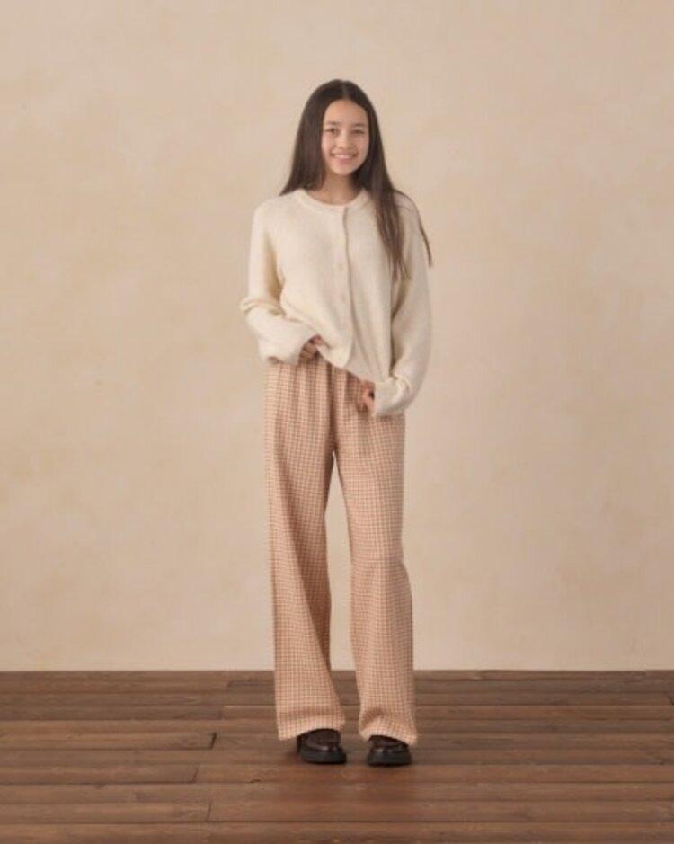 Rylee + Cru LLC Natural Fuzzy Cardigan