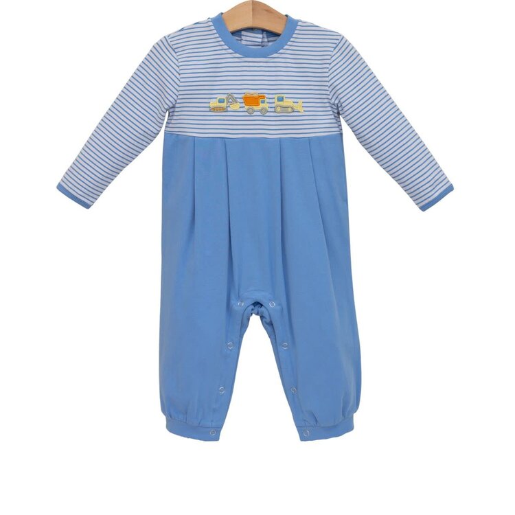 Trotter Street Kids Construction Trucks Romper