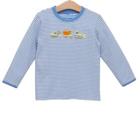 Trotter Street Kids Construction Trucks LS Shirt