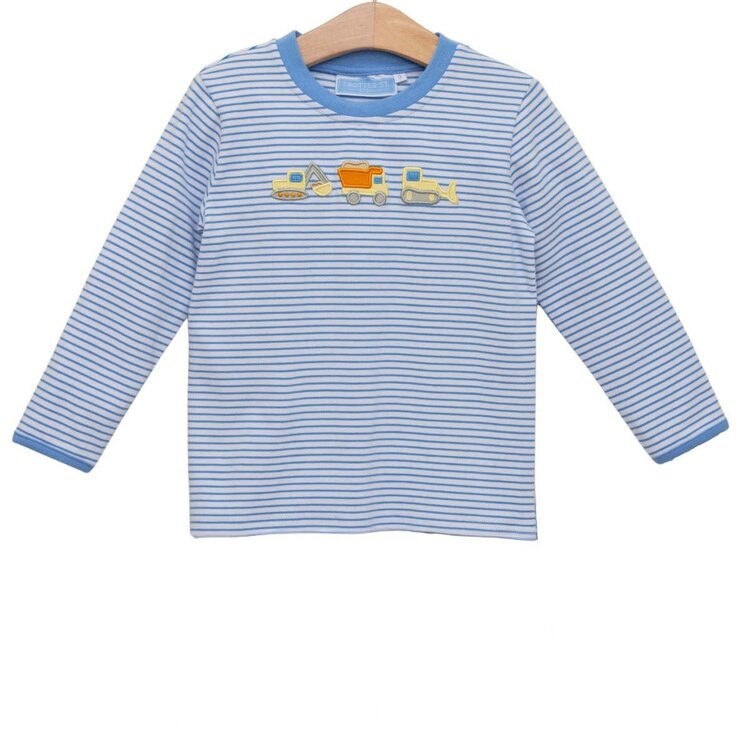 Trotter Street Kids Construction Trucks LS Shirt