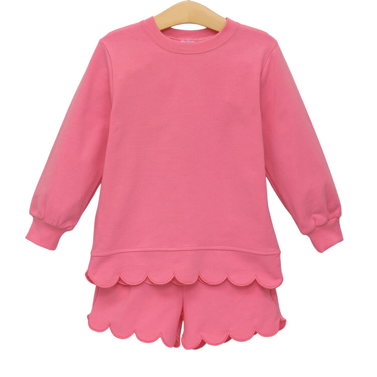 Trotter Street Kids Sophia Scalloped Set