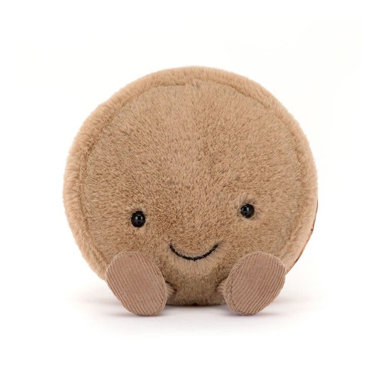 Jellycat Amuseables Mona Macaron (Chocolate)
