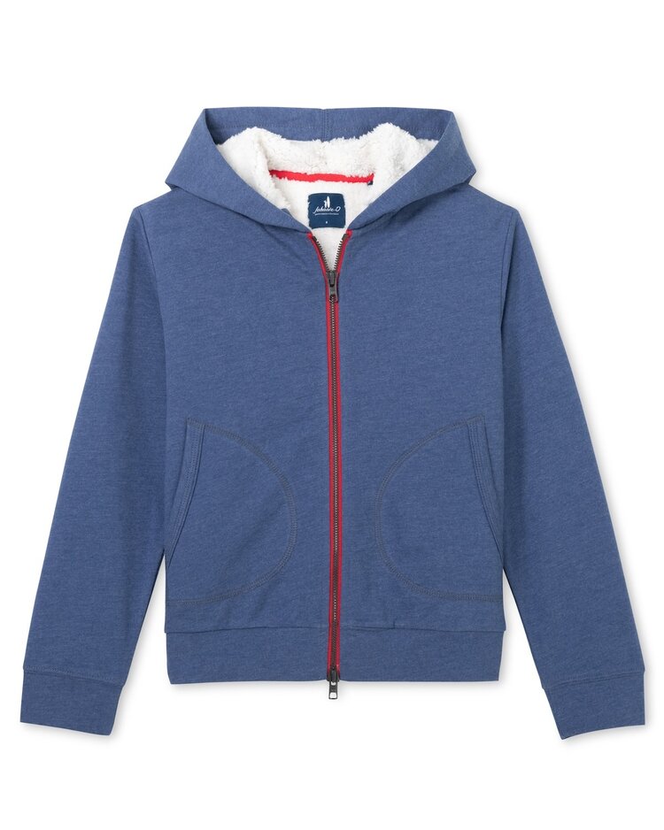 Johnnie-O Lake Sherpa Lined Hoodie